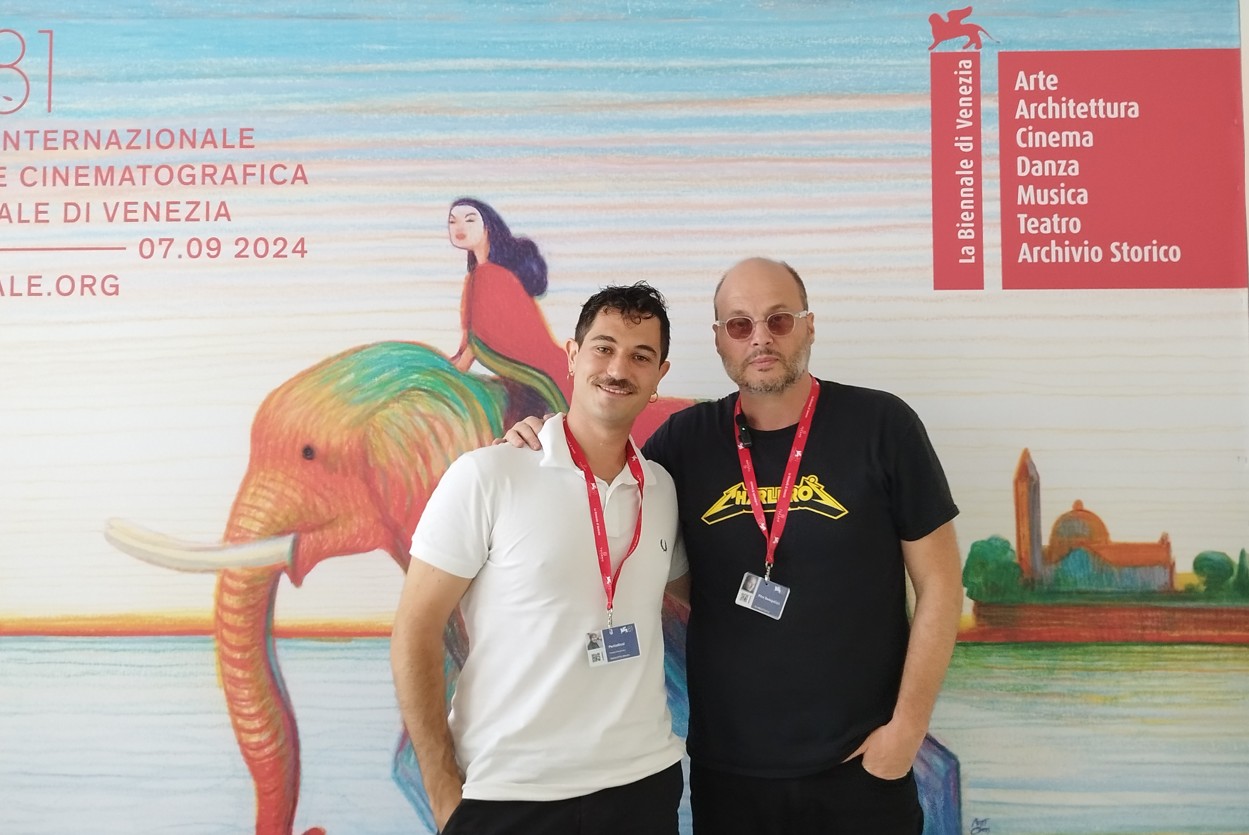 Meeting with French director Fabrice Du Welz at the Venice Film Festival